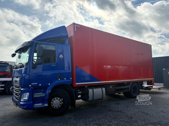 Koffer DAF CF 230 + DHOLLANDIA LOADLIFT + 19 TON + BOX 7,4...