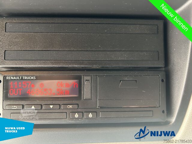 валіза Renault D12 240 4x2 Laadklep 1500KG + Achteruitrijcamera