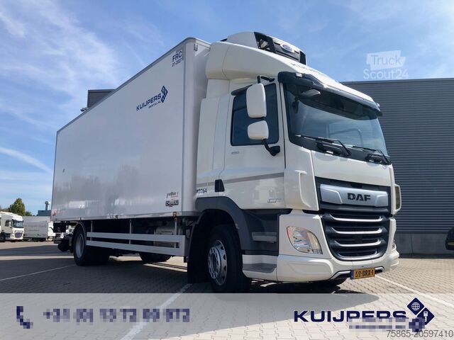 Prevoz v hladilniku/zamrznjenem stanju DAF CF 260 FA / Carrier Koeler / Chereau Frigo Box ...