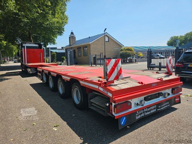 Remorque semi-plateforme de travail HRD SPTM4N Mega Teleskopisch