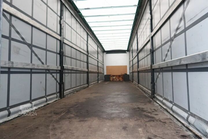 Skjutbara presenningar Wielton Mega Trailer with Terberg King Lifter contructi...