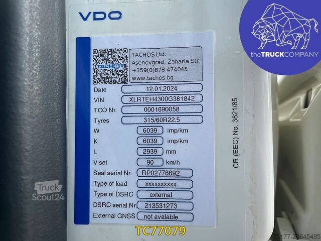 Standaard-SZM DAF XF Euro6 480