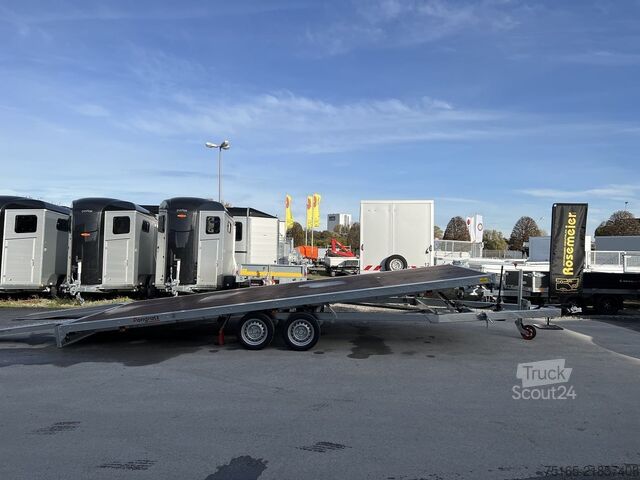 Plattformtilhenger og universaltransporter Pongratz AT-SO 6000/25 T-K-Plateau Autotransporter