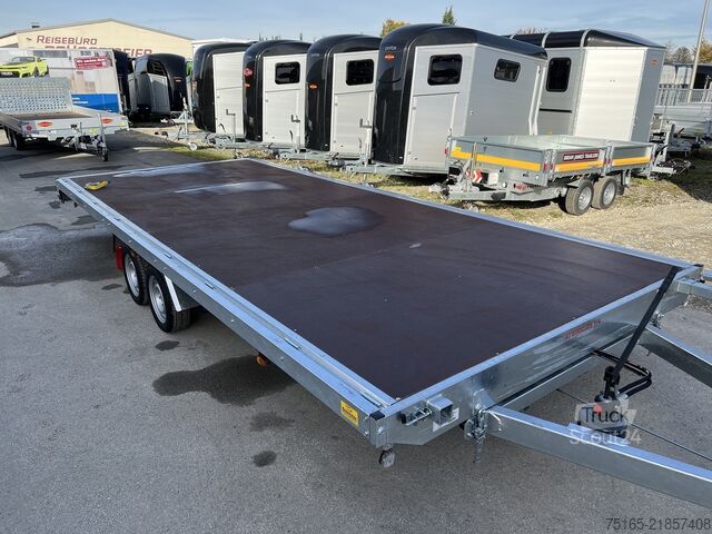 Plattformtilhenger og universaltransporter Pongratz AT-SO 6000/25 T-K-Plateau Autotransporter