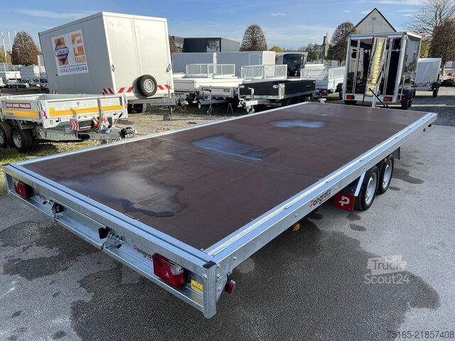 Reboque plataforma e transportador universal Pongratz AT-SO 6000/25 T-K-Plateau Autotransporter