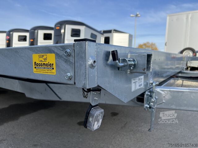 Plattformtilhenger og universaltransporter Pongratz AT-SO 6000/25 T-K-Plateau Autotransporter