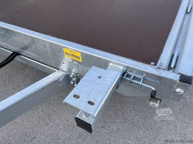 Plattformtilhenger og universaltransporter Pongratz AT-SO 6000/25 T-K-Plateau Autotransporter