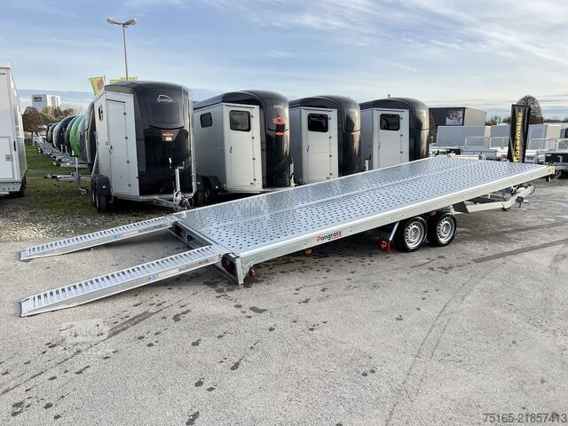 Bestelwagen autodrager Pongratz AT-SO 6000/25 T-K-Plateau LB Autotransporter