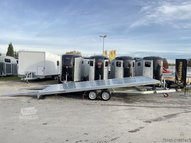 Bestelwagen autodrager Pongratz AT-SO 6000/25 T-K-Plateau LB Autotransporter