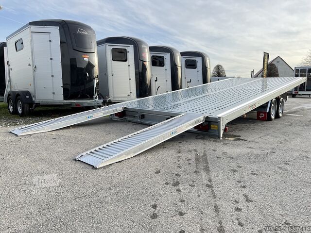 Bestelwagen autodrager Pongratz AT-SO 6000/25 T-K-Plateau LB Autotransporter