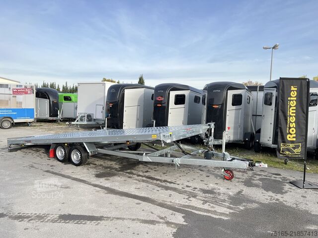 Bestelwagen autodrager Pongratz AT-SO 6000/25 T-K-Plateau LB Autotransporter