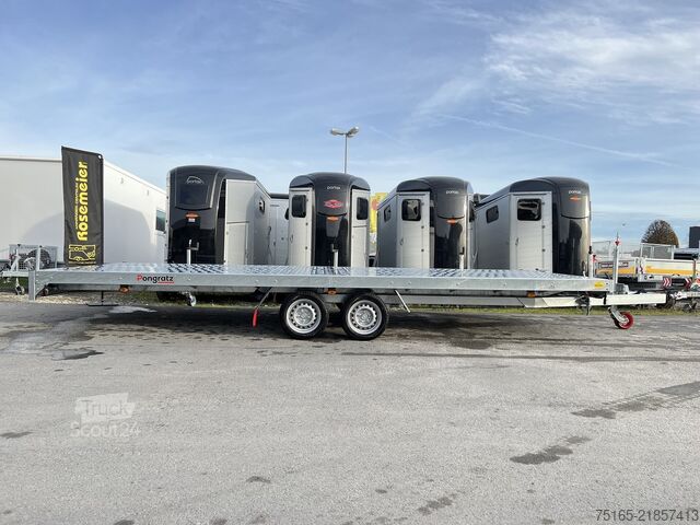 Vozilo za prevoz automobila Pongratz AT-SO 6000/25 T-K-Plateau LB Autotransporter