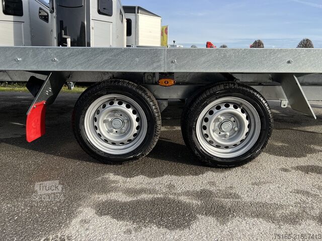 Bestelwagen autodrager Pongratz AT-SO 6000/25 T-K-Plateau LB Autotransporter