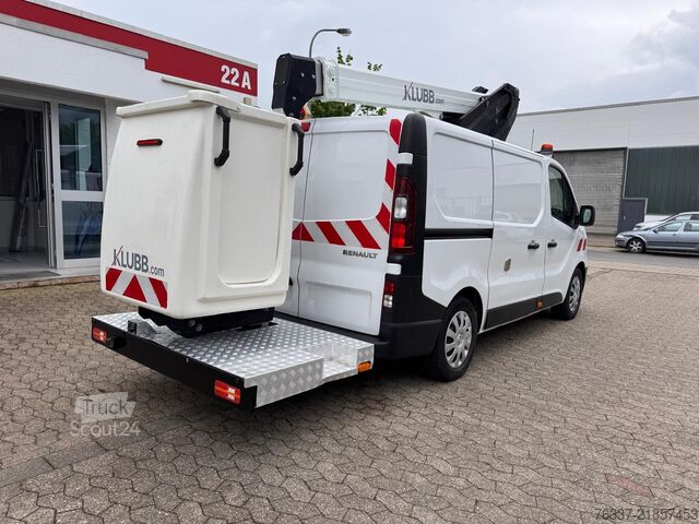Transporter podnośnik roboczy Renault Trafic Hubarbeitsbühne Klubb KL 21B