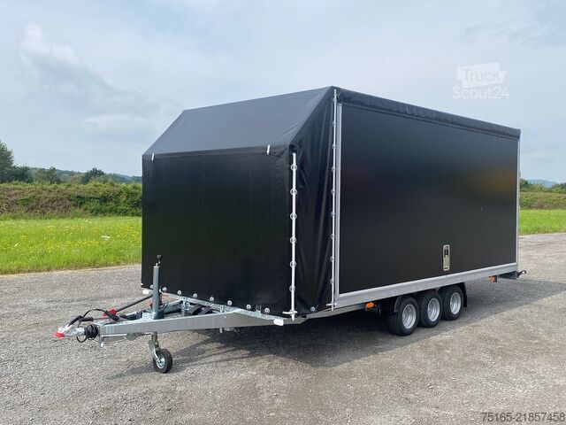 Car carrier van Rosemeier VE Jumbo 35.5 Tridem-Planenaufbau Autotransporter