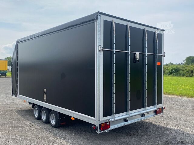 Car carrier van Rosemeier VE Jumbo 35.5 Tridem-Planenaufbau Autotransporter
