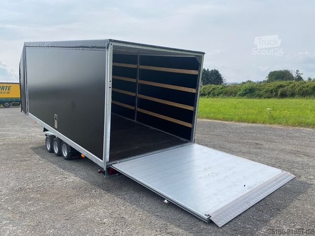 Bestelwagen autodrager Rosemeier VE Jumbo 35.5 Tridem-Planenaufbau Autotransporter