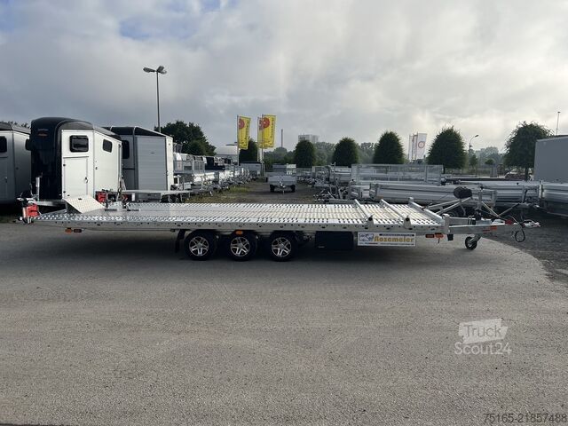 Bestelwagen autodrager Vezeko Jumbola 35.60 Tridem Autotransporter
