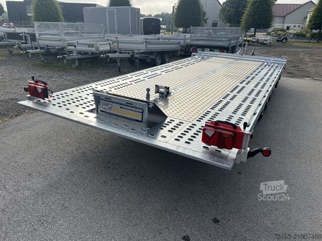 Car carrier van Vezeko Jumbola 35.60 Tridem Autotransporter