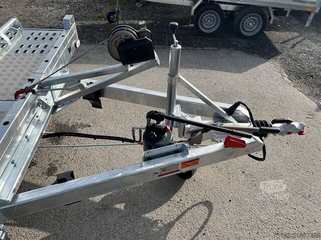Bestelwagen autodrager Vezeko Jumbola 35.60 Tridem Autotransporter