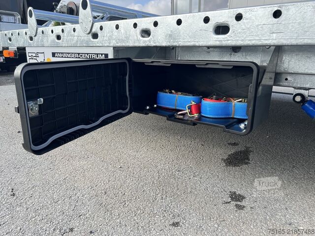 Bestelwagen autodrager Vezeko Jumbola 35.60 Tridem Autotransporter
