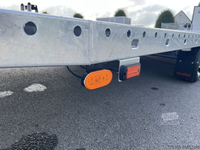 Bestelwagen autodrager Vezeko Jumbola 35.60 Tridem Autotransporter