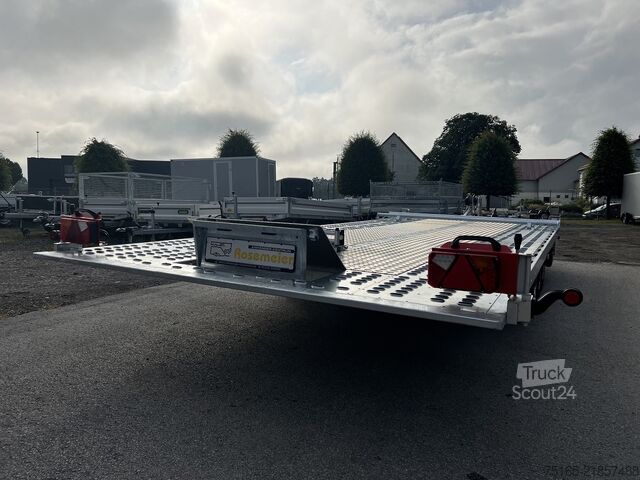 Bestelwagen autodrager Vezeko Jumbola 35.60 Tridem Autotransporter