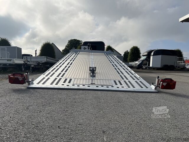 Bestelwagen autodrager Vezeko Jumbola 35.60 Tridem Autotransporter