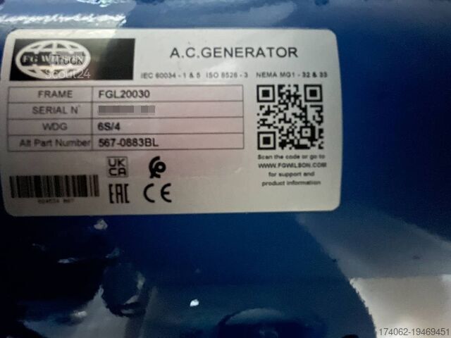 Aggregat FG Wilson P33-3 - 33 kVA Genset - DPX-16003