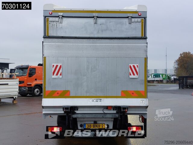 čemodāns DAF LF 210 4X2 12tonner NL-Truck 1500kg Ladebordwan...