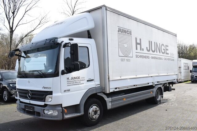 Transporter mit Pritsche & Plane mercedes-benz Atego 816 L Automatik*Ladebordwand*Tempomat