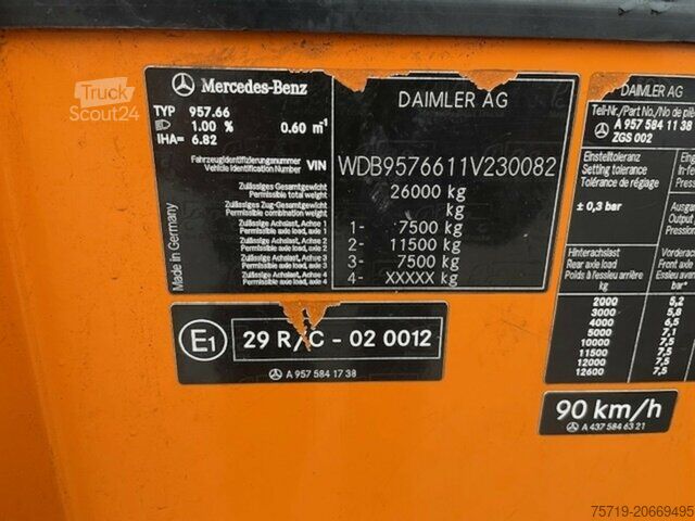 Sopbil Mercedes-Benz 2629 6x2 Econic Faun/Zöller