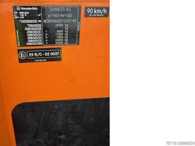 Sopbil Mercedes-Benz 2630 6x2 Econic Faun/Zöller