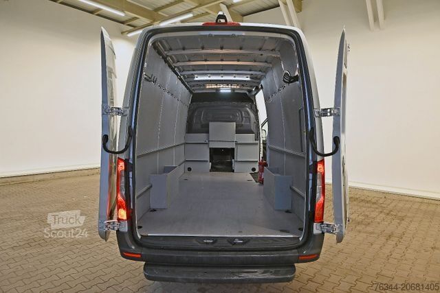 Bestelwagen met verhoogd dak MERCEDES-BENZ Sprinter 315 CDI Maxi Klima MBUX silber Nav#T522