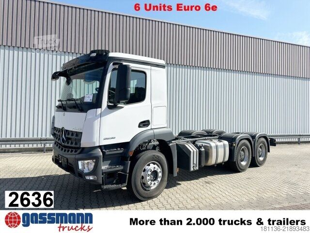 Șasiu de camion Mercedes-Benz Arocs 2636 6x4, 3x VORHANDEN!