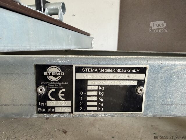 причіп для мотоцикла Stema MT 750 B2 mit SAWIKO Verladehilfe