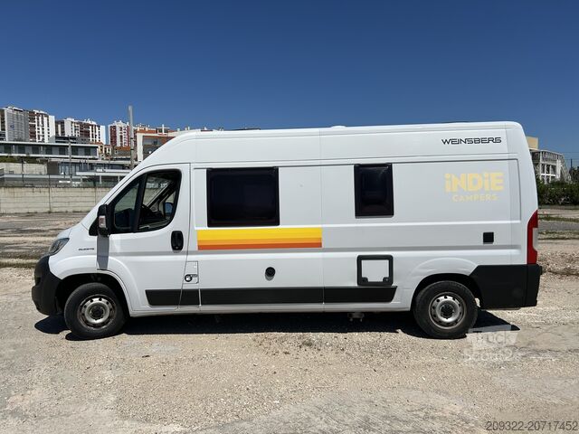 Husvagn/husbils Fiat Weinsberg Carabus 600 K | 4 Posti Letto | Completamente Attrezzato