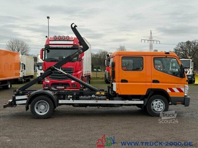 Roll-off tipper truck Mitsubishi Canter 7C18D 7Sitze City Abroller 2x AHK - 57Tkm