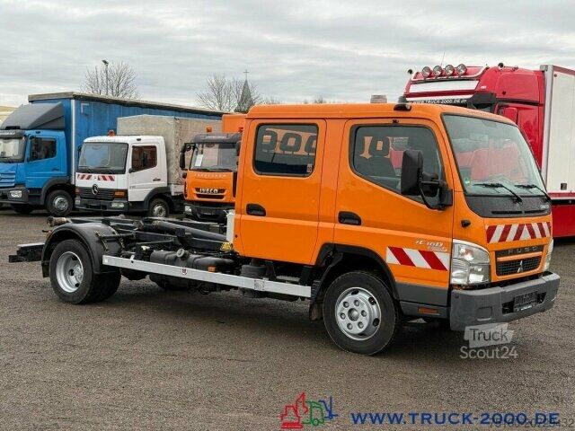 Roll-off tipper truck Mitsubishi Canter 7C18D 7Sitze City Abroller 2x AHK - 57Tkm