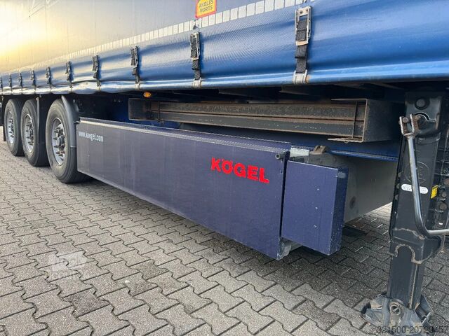 Schiebeplanen Kögel Schuifzeil met Coil / BPW-Disc / Lift-as