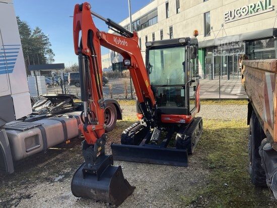 Mobile excavator KUBOTA KX030-4 MINIBAGGER NUR 52,5 BH, TOP-ZUSTAND !