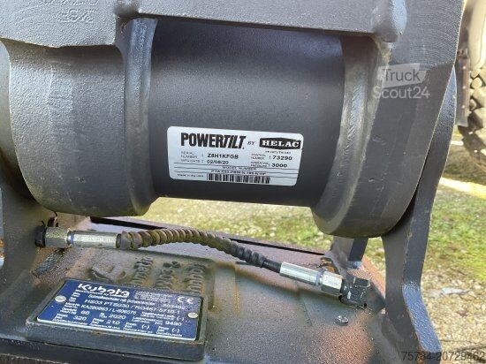 Mobile excavator KUBOTA KX030-4 MINIBAGGER NUR 52,5 BH, TOP-ZUSTAND !