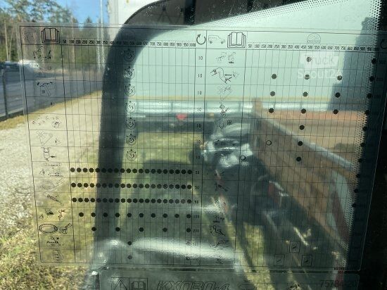 Mobile excavator KUBOTA KX030-4 MINIBAGGER NUR 52,5 BH, TOP-ZUSTAND !