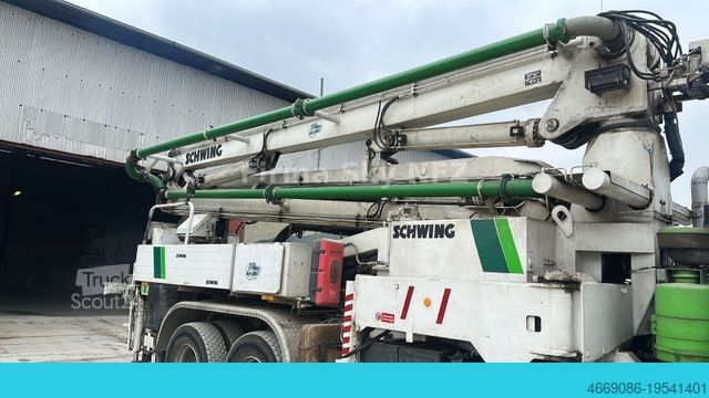 Camion pompe à béton TATRA Schwing 32/28 Mit Fernbedienung Top Zustand