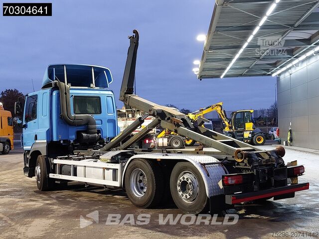 Containertransport (haakarmsysteem) DAF CF 460 CF 6X2 Palfinger T20 -31 MPA hooklift Ma...