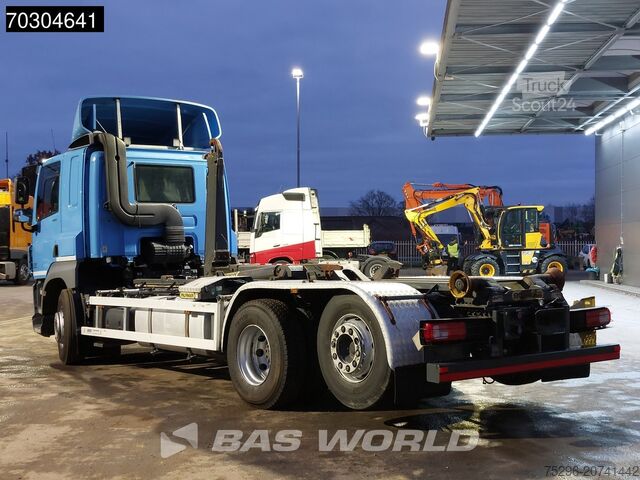 Containertransport (haakarmsysteem) DAF CF 460 CF 6X2 Palfinger T20 -31 MPA hooklift Ma...