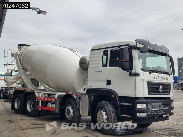 Blender Sitrak G5 350 8X4 8m3 Liebherr mixer Manual Steel Susp...