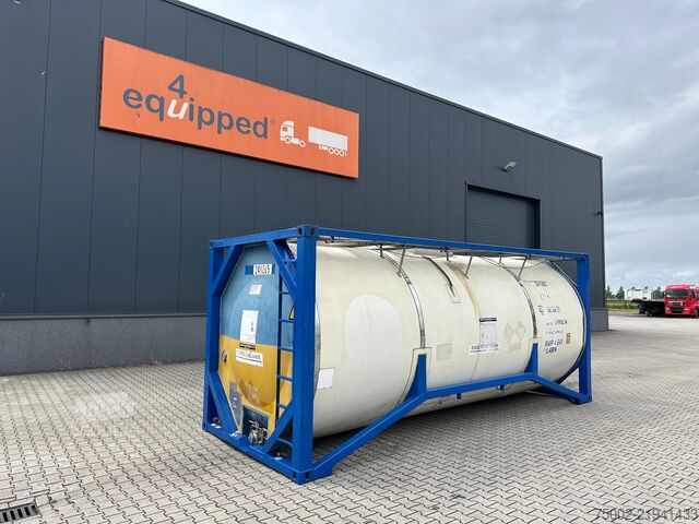 Cisternový kontejner Welfit Oddy 20FT ISO, 23.950L / 1-COMP.  / IMO 1 / valid 2...
