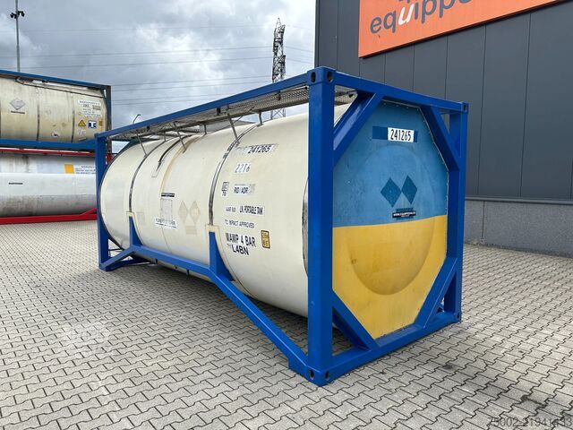 Contenitore cisterna Welfit Oddy 20FT ISO, 23.950L / 1-COMP.  / IMO 1 / valid 2...