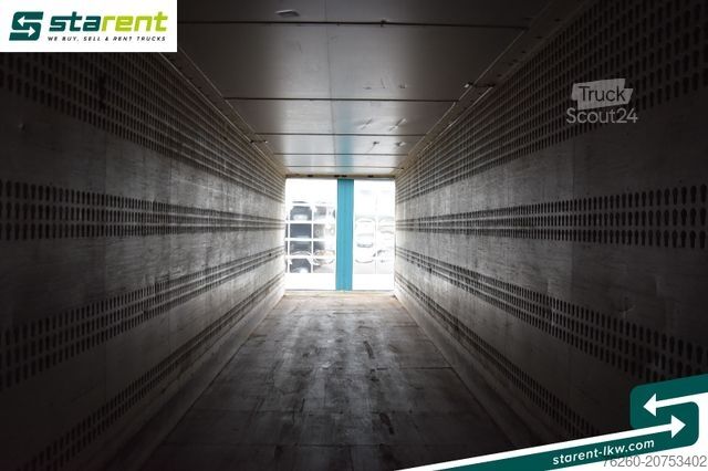 Naczepa skrzyniowa KRONE Kleider- Trockenfrachtkoffer Wabco Rückfahrsens.